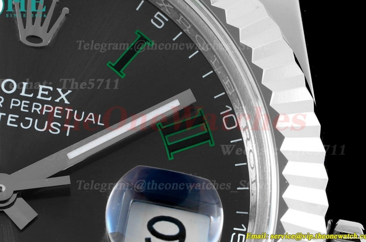 VR3235 SS VRF 41mm Julibee 904L Datejust SS 126334 Rmn Grey 0306